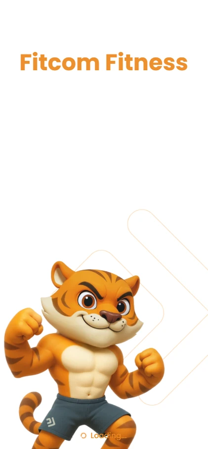 Fitcom app screen