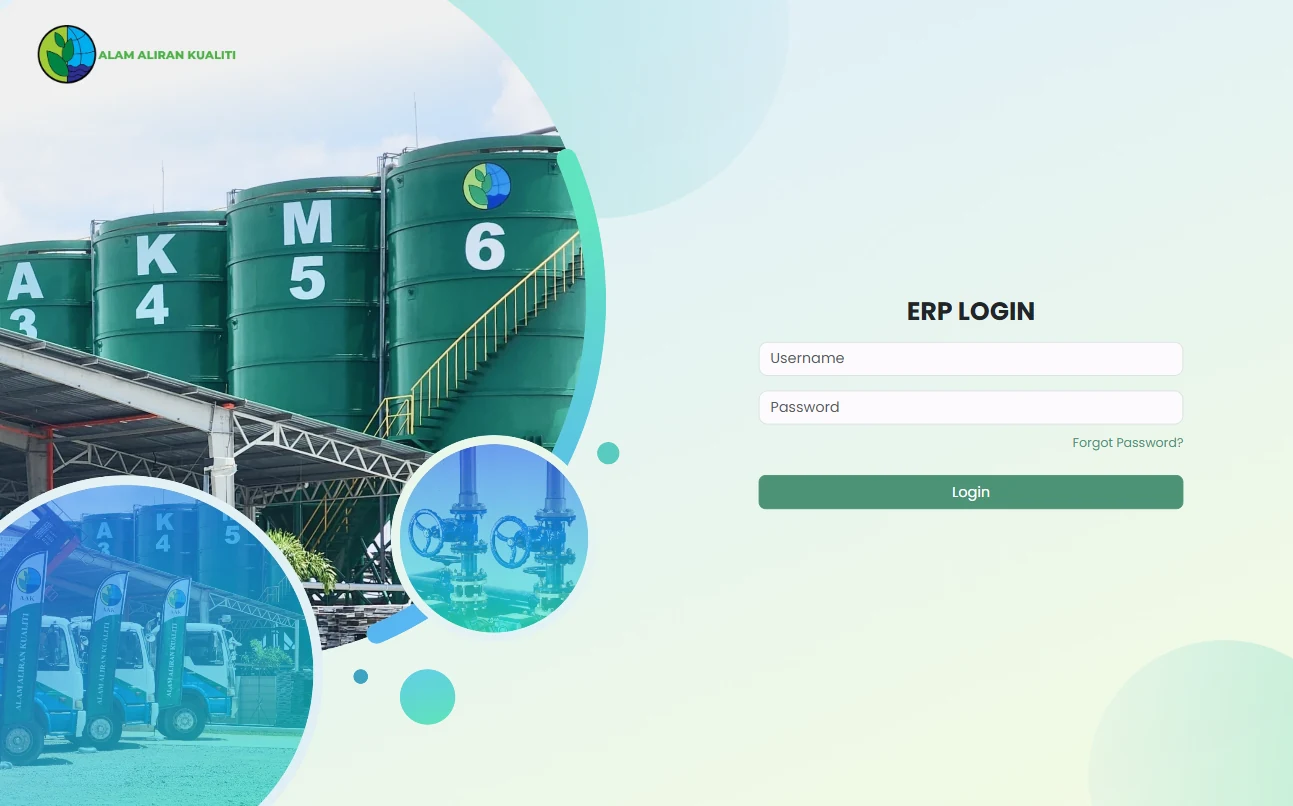 Personel devam takip ekranı
